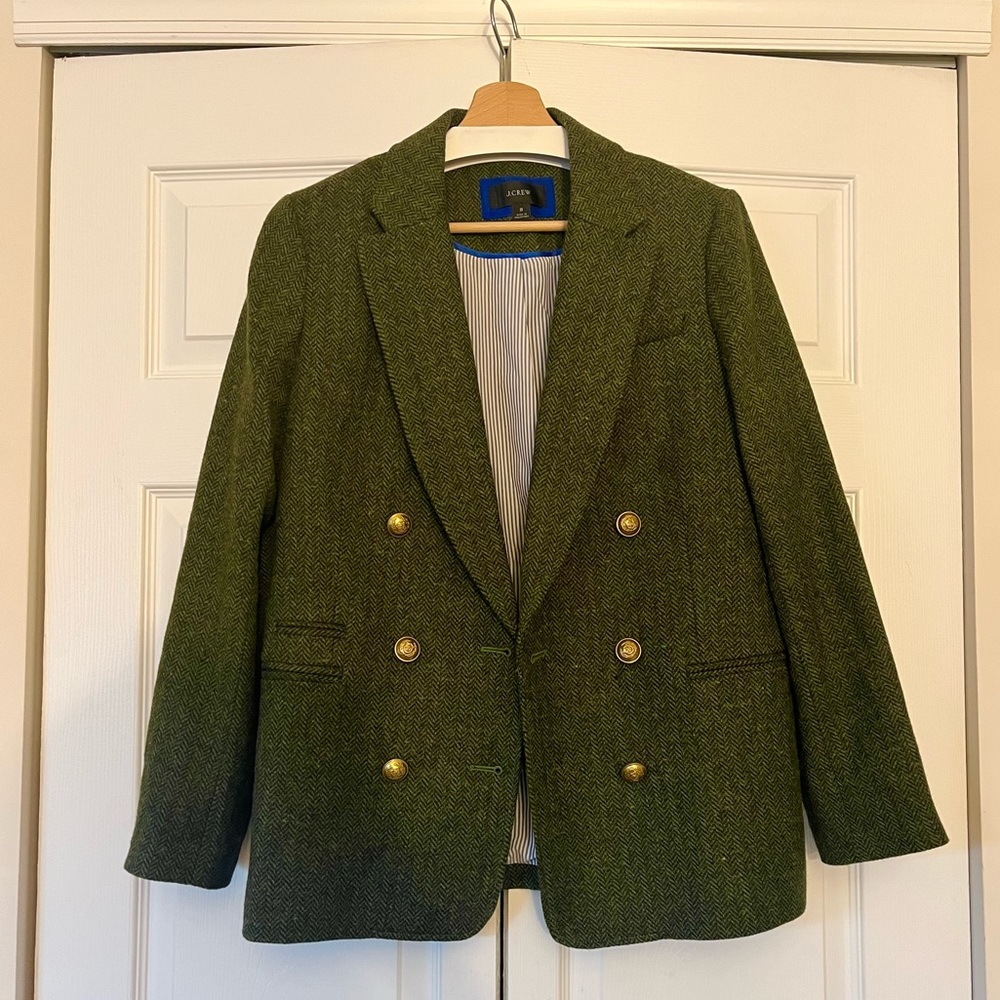 J Crew 100% Wool Blazer